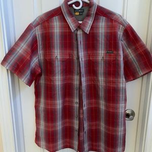 Eddie Bauer - Button Down - Red - L Tall